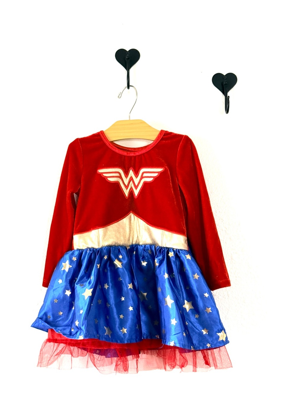 Wonder Woman Toddler Costume Dress Size 2T